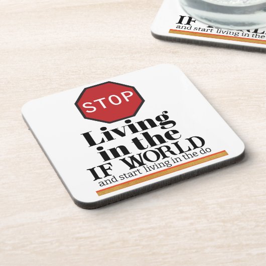 IF World Beverage Coaster Getränkeuntersetzer (Linke Seite)
