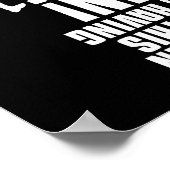 If You Can Read This I'm Having Fun Mountain Rock  Poster (Ecke)