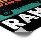 If You Cant Dodge It Ram It Ckup Truck  Poster (Ecke)