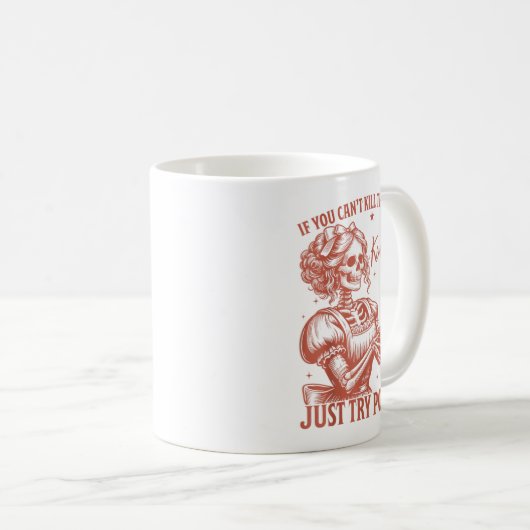If You Can't Kill Them With Kindness Just Try Ison Kaffeetasse (VorderseiteRechts)
