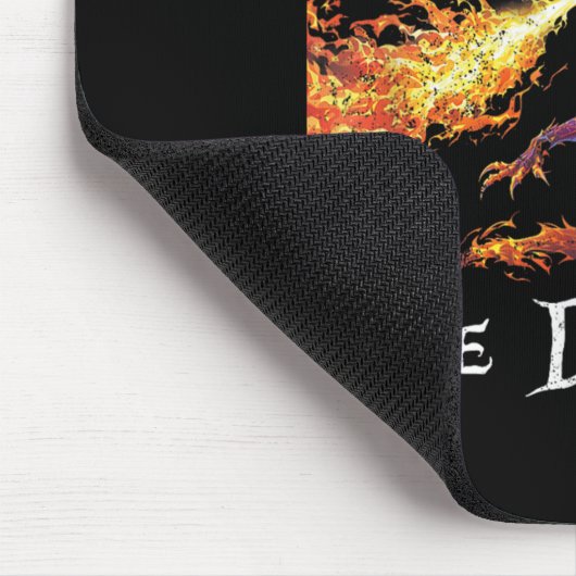If You Can't Take The Heat Don't Ke The Dragon Mousepad (Ecke)