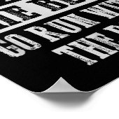 If You Can't Track And Field Shot Put Discus Throw Poster (Ecke)