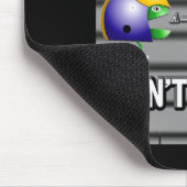 If You Dont Know It Dont Eat It  Mousepad (Ecke)