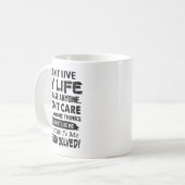 If You Don't Like Me Don't Talk To Me. Problem Sol Kaffeetasse (Vorderseite Links)
