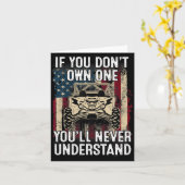 If You Dont Own One Youll Never Understand Utv A Karte (Gelbe Blume)