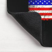 If You Don't Stand Up For The Flag Then Don't Live Mousepad (Ecke)