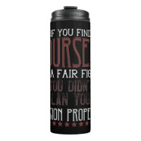 If You Find Yourself In A Fair Fight