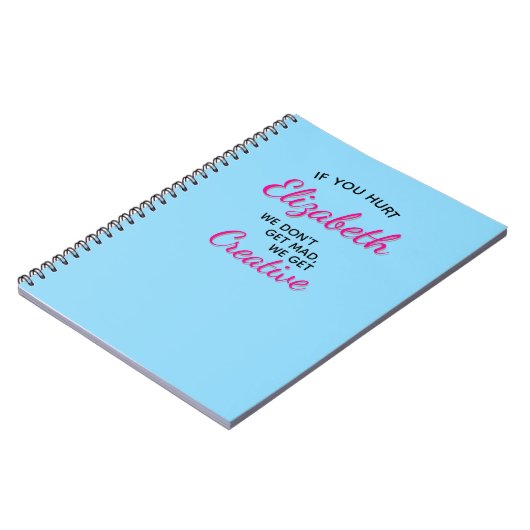 If You Hurt We Get Creative Notizblock (Linke Seite)