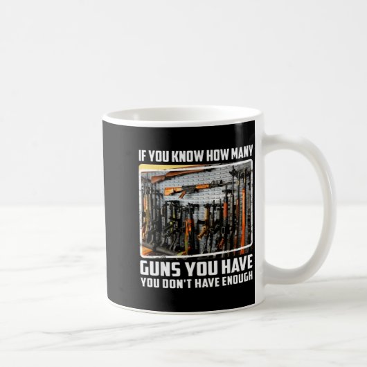 If You Know How Many Guns You Have You Don't Have  Kaffeetasse (Rechts)