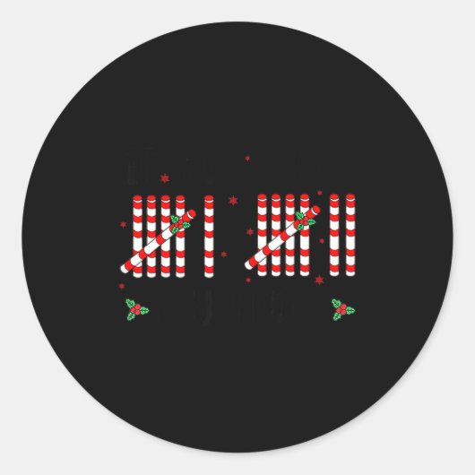 If You Know You Know 6 7 Meme Tally Marks Counting Runder Aufkleber (Vorderseite)