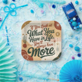 If You Look At What You Have In Life Pappteller (Party)