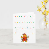 If You Need Me, I'll Be Wrapped In Christmas Light Karte (Gelbe Blume)