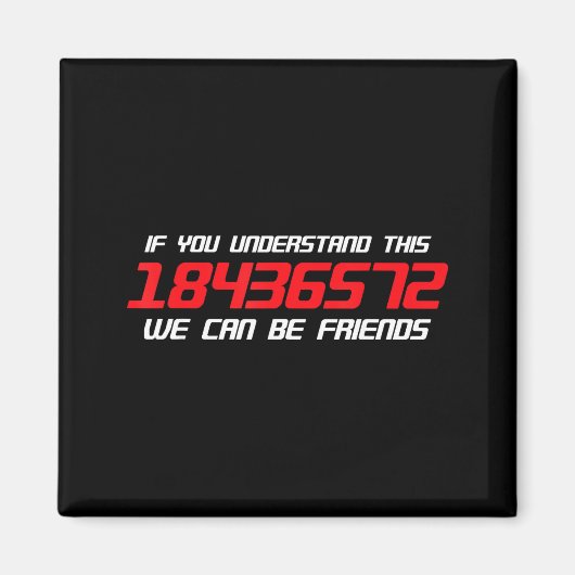 If You Understand This 18436572 Funny Mechanic Car Magnet (Vorne)
