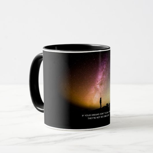 If your dreams don't scare you tasse (Vorderseite Links)