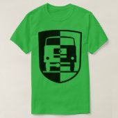 IFA Ludwigsfelde Wappen schwarz T-Shirt (Design vorne)