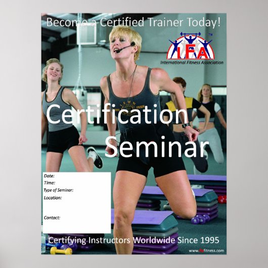 IFA Trainer Seminar Poster (Vorne)
