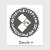 IFA VINTAGE AUFKLEBER (Blatt)