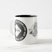 IFA VINTAGE ZWEIFARBIGE TASSE (Vorderseite Links)