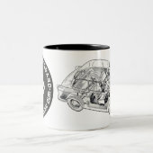 IFA VINTAGE ZWEIFARBIGE TASSE (Mittel)