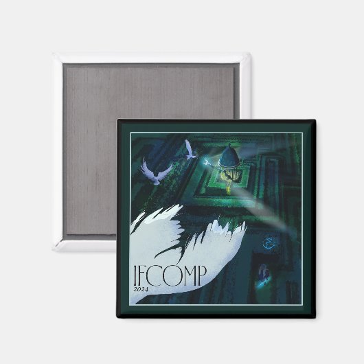 IFComp Magnet 2024 (Vorderseite/Rückseite)