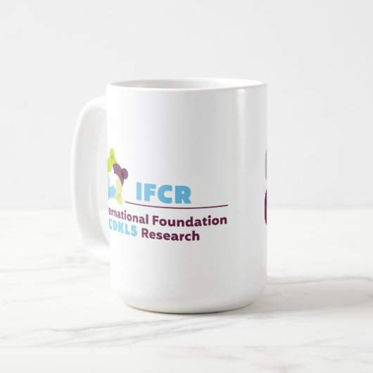 IFCR-Logo Kaffeetasse (Vorderseite Links)