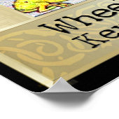 Ifdawn Deepdream Tarot Key 10 ~ The Wheel Poster (Ecke)