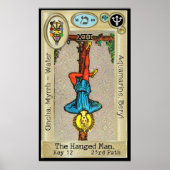 Ifdawn Deepdream Tarot Key 12 ~ Hanged Man Poster (Vorne)