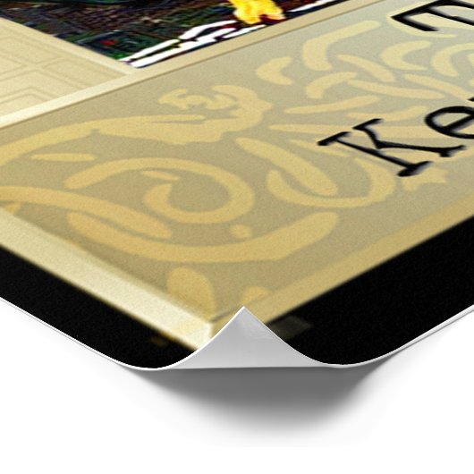 Ifdawn Deepdream Tarot Key 15 ~ Der Teufel Poster (Ecke)