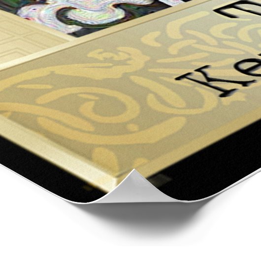 Ifdawn Deepdream Tarot Key 16 ~ Der Turm Poster (Ecke)