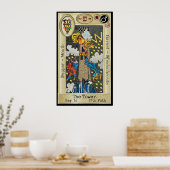 Ifdawn Deepdream Tarot Key 16 ~ Der Turm Poster (Küche)