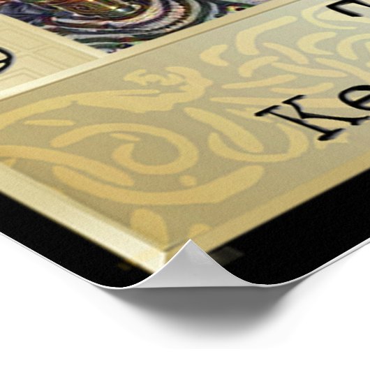 Ifdawn Deepdream Tarot Key 19 ~ The Sun Poster (Ecke)