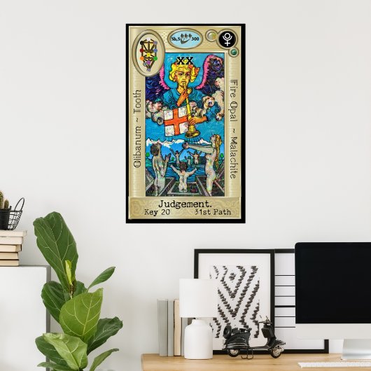 Ifdawn Deepdream Tarot Key 20 ~ Judgement Poster (Heimbüro)