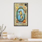 Ifdawn Deepdream Tarot Key 21 ~ The World Poster (Küche)