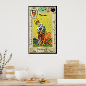 Ifdawn Deepdream Tarot Key 8 ~ Stärke Poster (Küche)