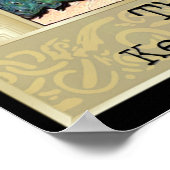 Ifdawn Deepdream Tarot Key 9 ~ The Hermit Poster (Ecke)