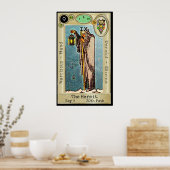 Ifdawn Deepdream Tarot Key 9 ~ The Hermit Poster (Küche)