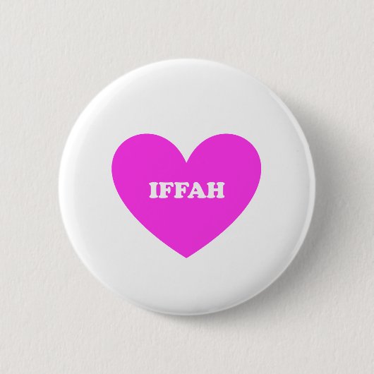 Iffah Button (Vorderseite)