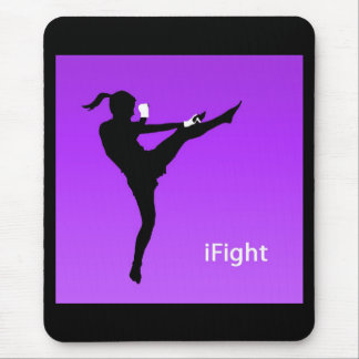iFight Mädchen mousepad