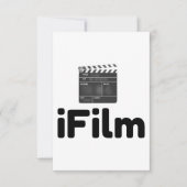 iFilm Dankeskarte (Vorderseite)