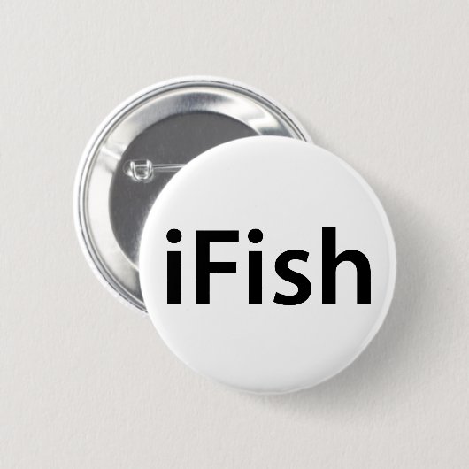 iFish Knopf Button (Vorne & Hinten)