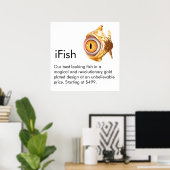 IFish Werbung Poster (Heimbüro)