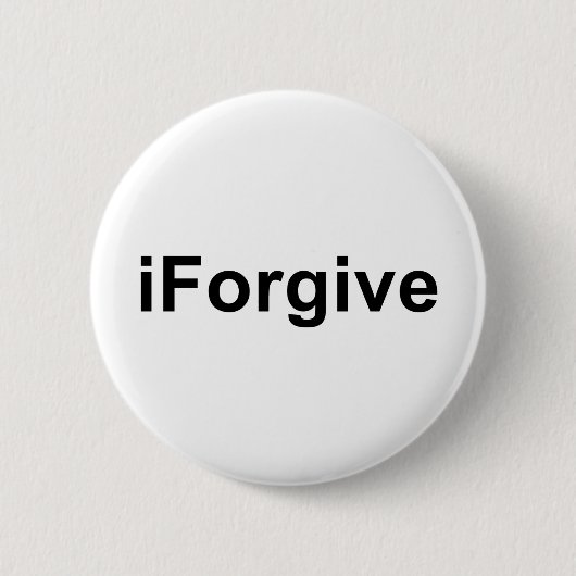 iForgive Button (Vorderseite)