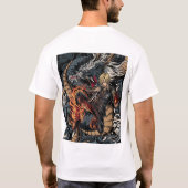 Ifrit Jambe: Die Küche des Drachen T-Shirt (Rückseite)