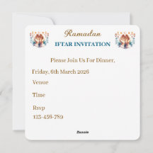 Iftar-Abend-Einladungen