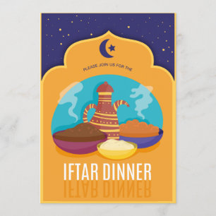 Iftar-Abendessen-Party Einladung
