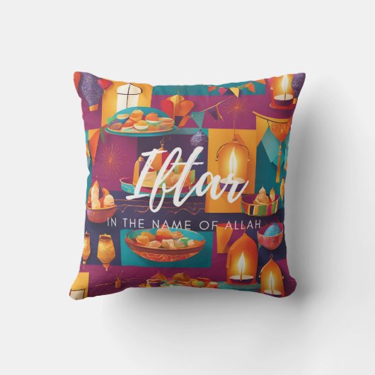 Iftar Cushion Kissen (Rückseite)