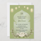 Iftar Dinner Einladung Rmadan Blume Moschee (Vorderseite)