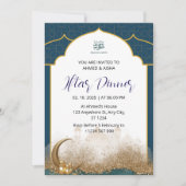 Iftar Dinner Einladung Rmadan Marine Moschee (Vorderseite)