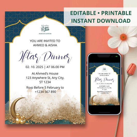 Iftar Dinner Einladung Rmadan Marine Moschee