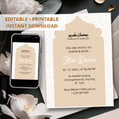 Iftar Dinner Einladung Rmadan Moschee